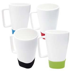TAZA DE CERAMICA BASE SILICON