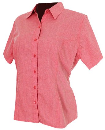 BLUSA DE VESTIR MANGA CORTA