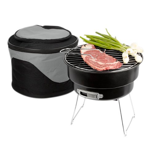 ASADOR CON HIELERA CAMPING