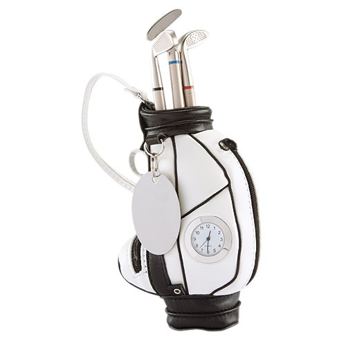 RELOJ Y PORTAPLUMAS GOLF