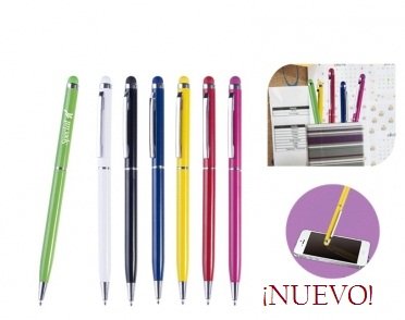 BOLIGRAFO METALICO ODDRA CON TOUCH