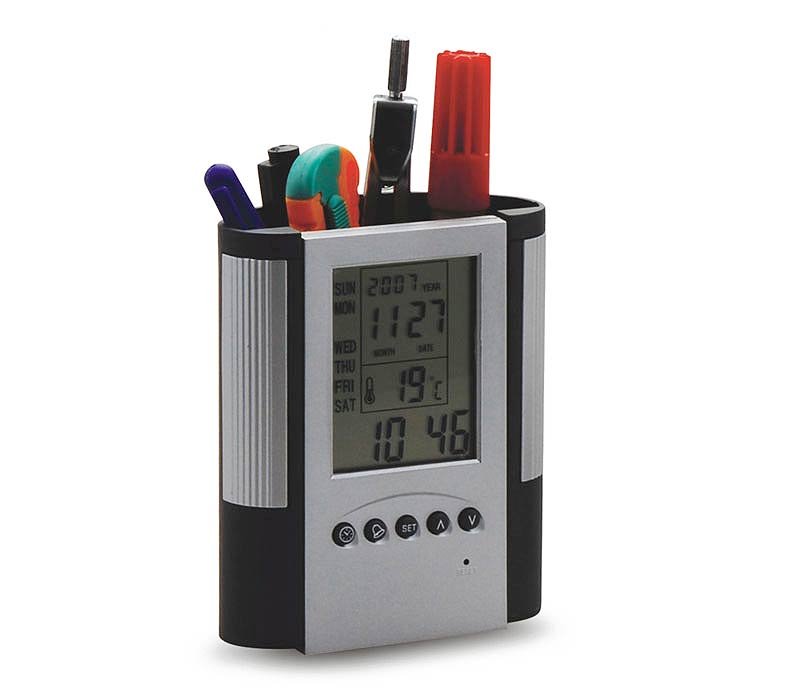RELOJ VELMAR C/PORTA LAPICERA