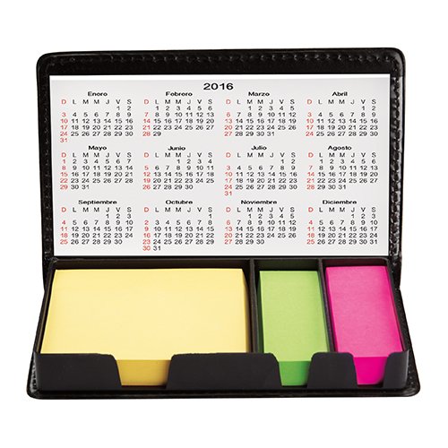 ESTUCHE CON PORTA NOTAS - CALENDARIO