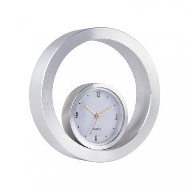 RELOJ DE ALUMINIO DE ESCRITORIO