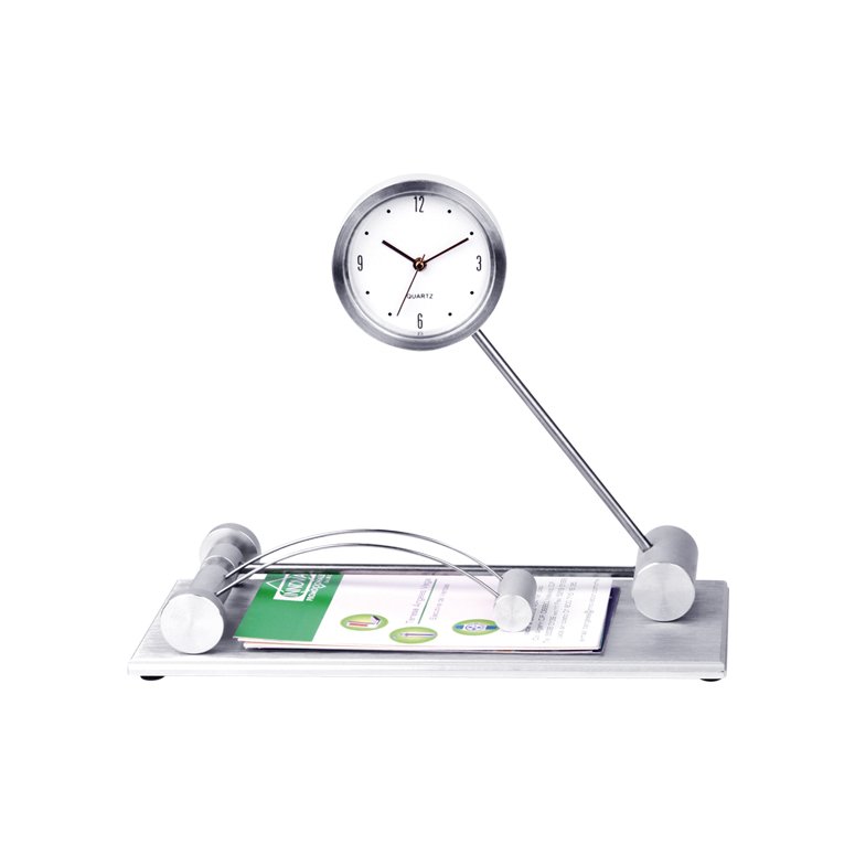 JUEGO DE ESCRITORIO: RELOJ Y PORTA NOTAS