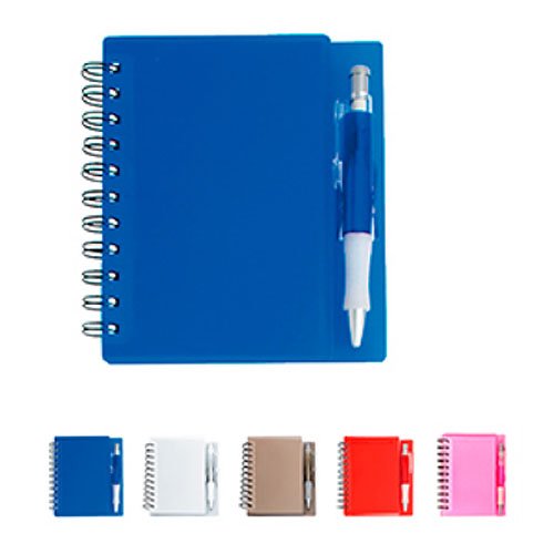  LIBRETA DE PLASTICO CON 96 HOJAS DE RAYA
