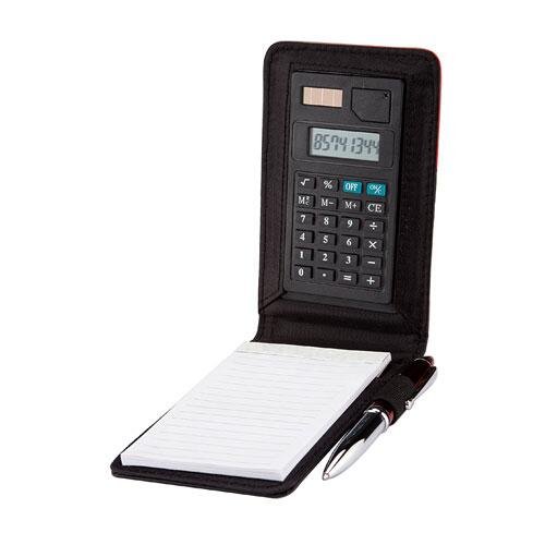 LIBRETA DE BOLSILLO CON CALCULADORA