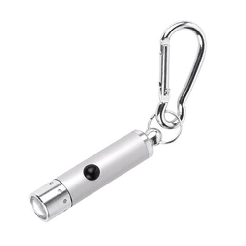 LLAVERO METALICO CON LUZ LED Y ARNES