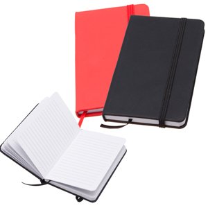 LIBRETA DE BOLSILLO 80 HOJAS Y ELASTICO