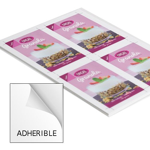 ETIQUETA ADHERIBLE