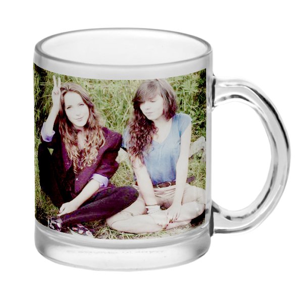 TAZA TRANSPARENTE SUBLIMADA 11OZ